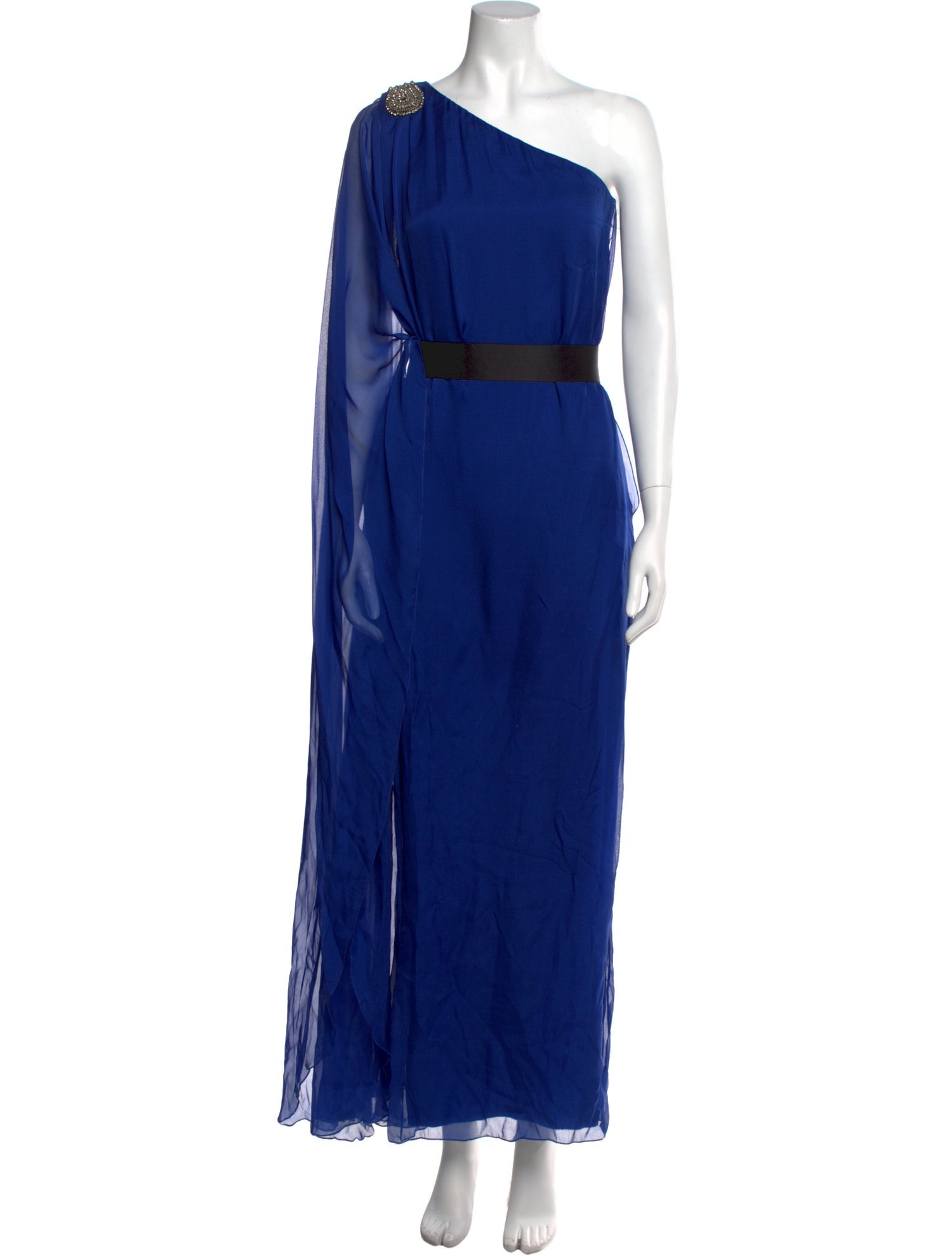 CH Carolina Herrera Silk Long Dress