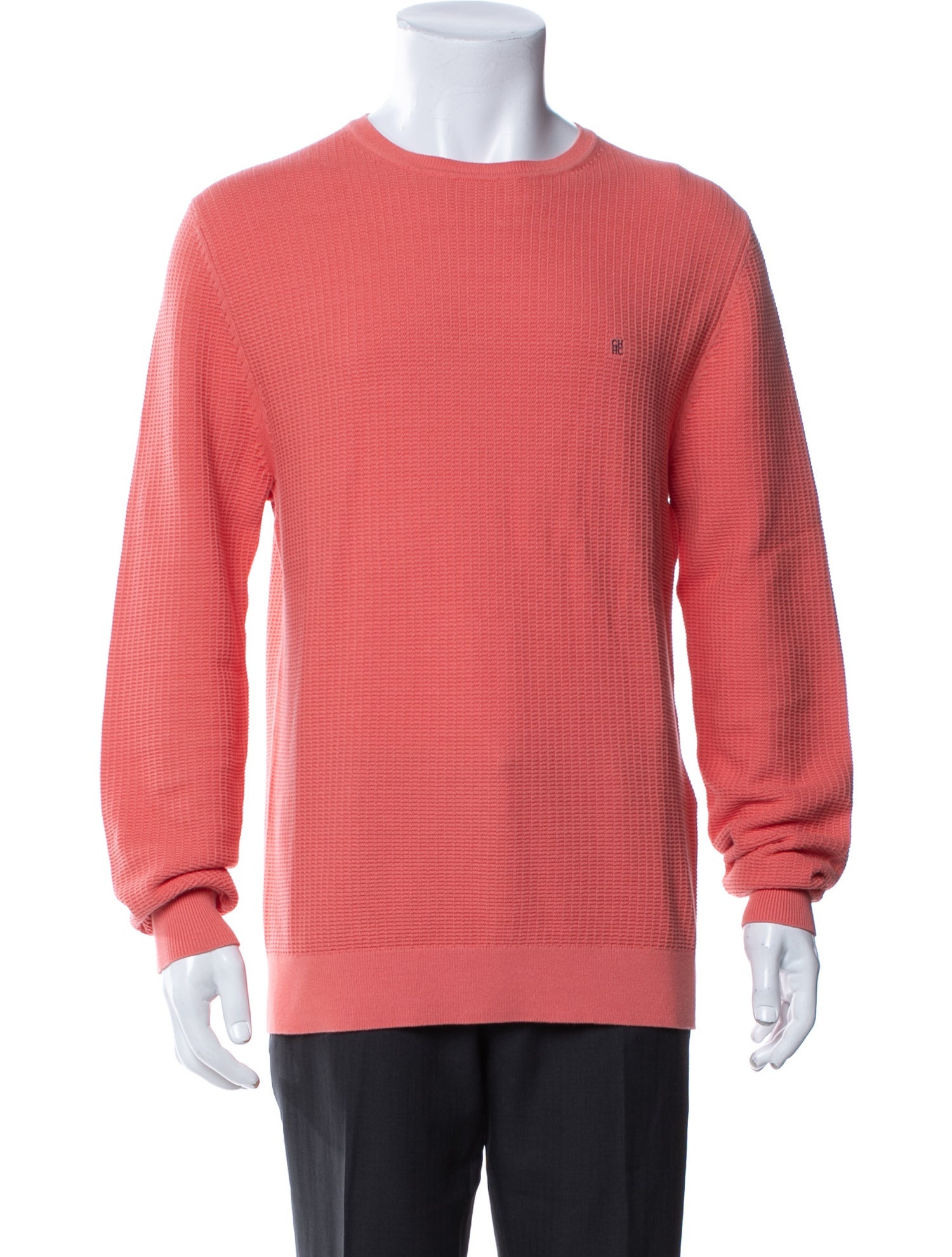 CH Carolina Herrera Crew Neck Long Sleeve Pullover