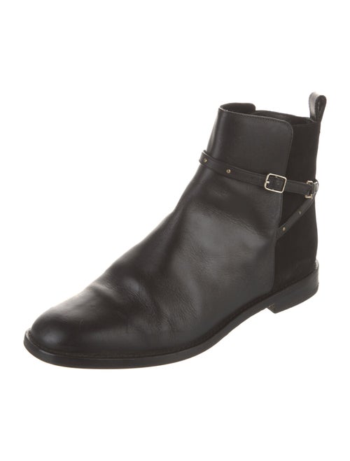 CH Carolina Herrera Leather Chelsea Boots
