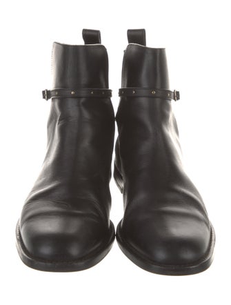 CH Carolina Herrera Leather Chelsea Boots
