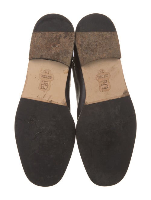 CH Carolina Herrera Leather Chelsea Boots