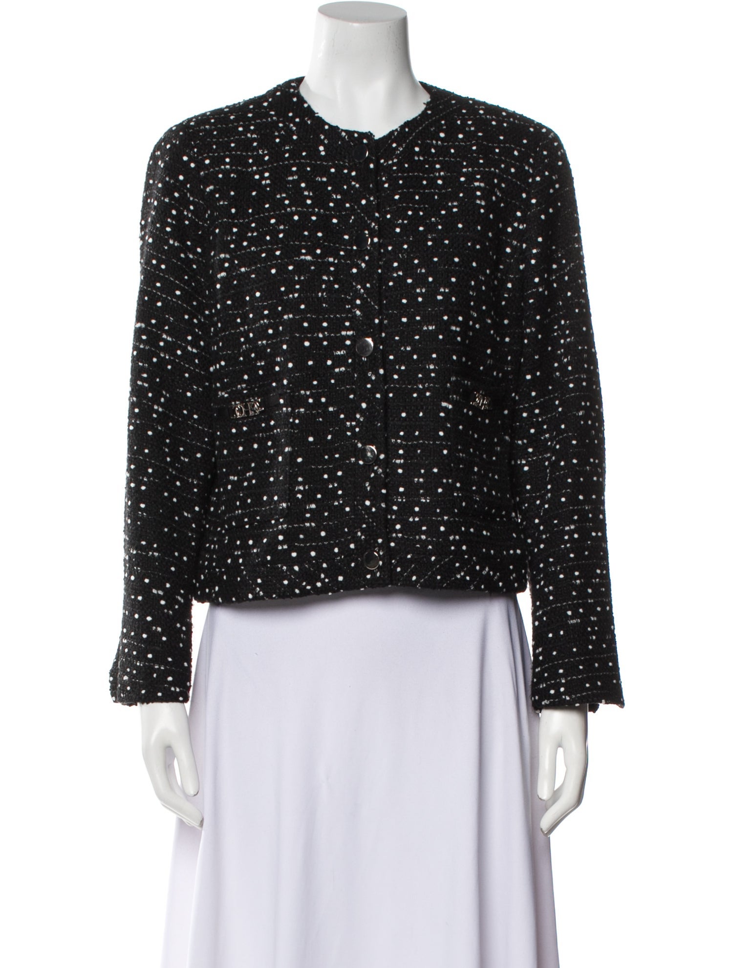 CH Carolina Herrera Patterned Evening Jacket