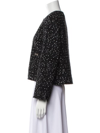 CH Carolina Herrera Patterned Evening Jacket