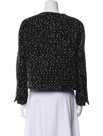 CH Carolina Herrera Patterned Evening Jacket