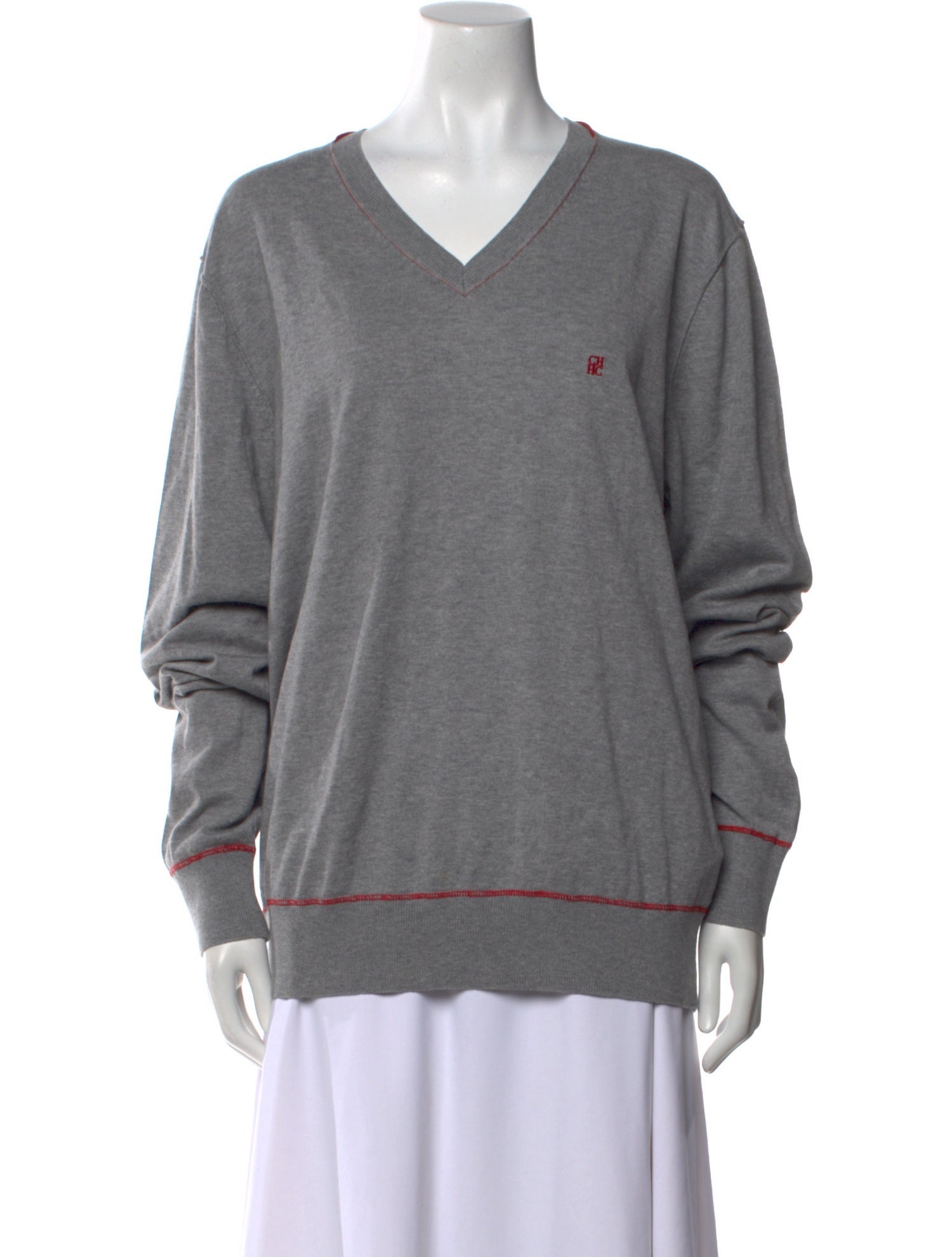 CH Carolina Herrera V-Neck Sweater