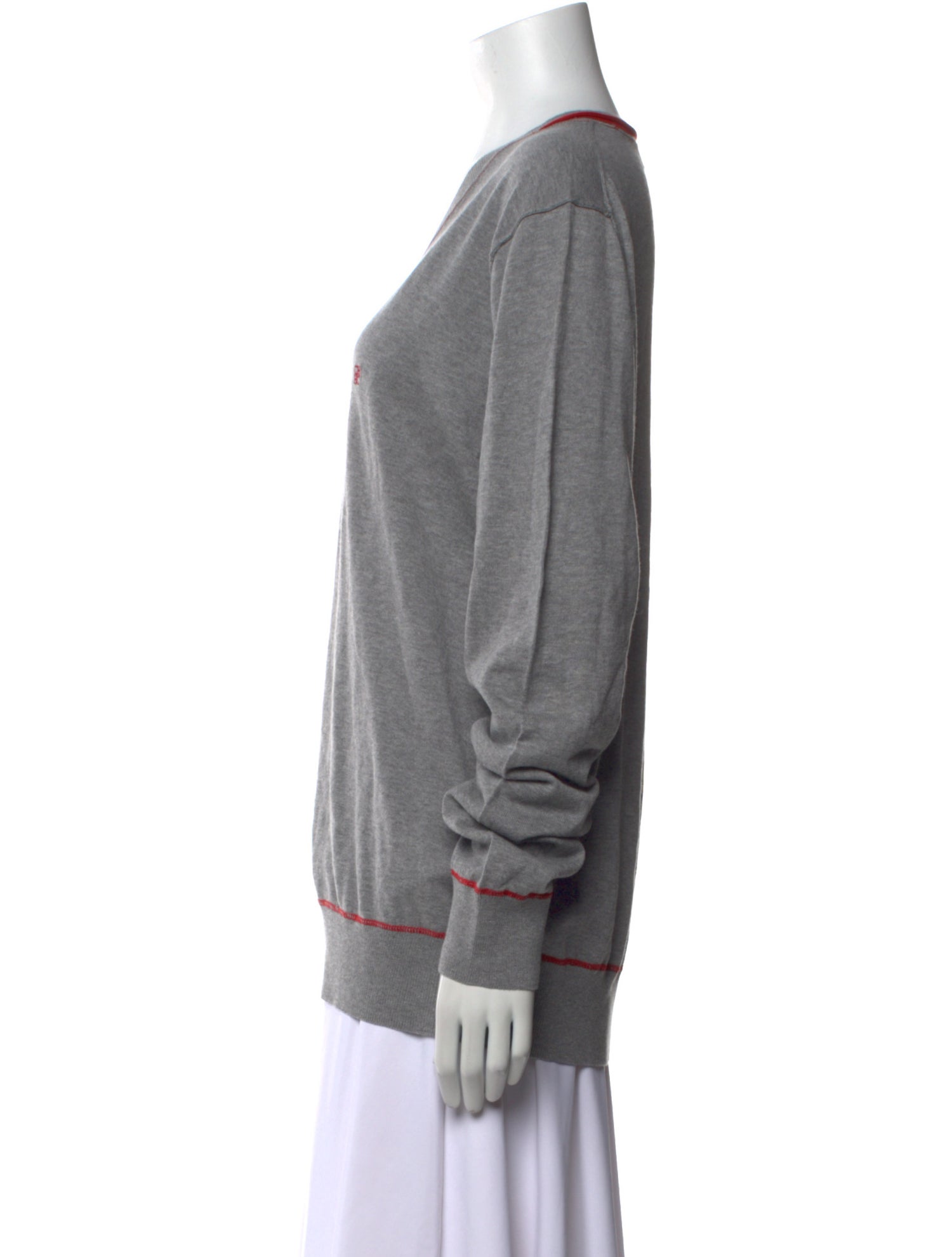 CH Carolina Herrera V-Neck Sweater