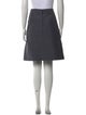CH Carolina Herrera Striped Knee-Length Skirt