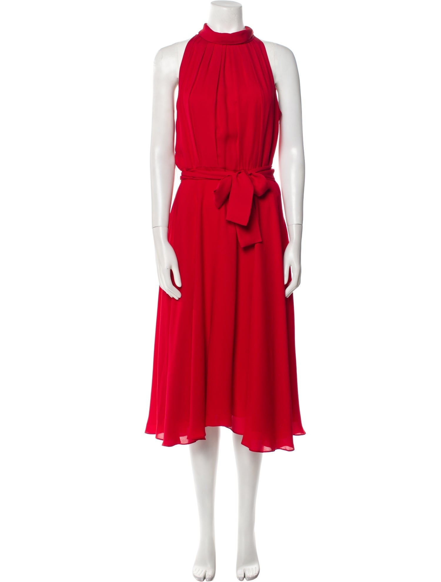 CH Carolina Herrera Silk Midi Length Dress w/ Tags