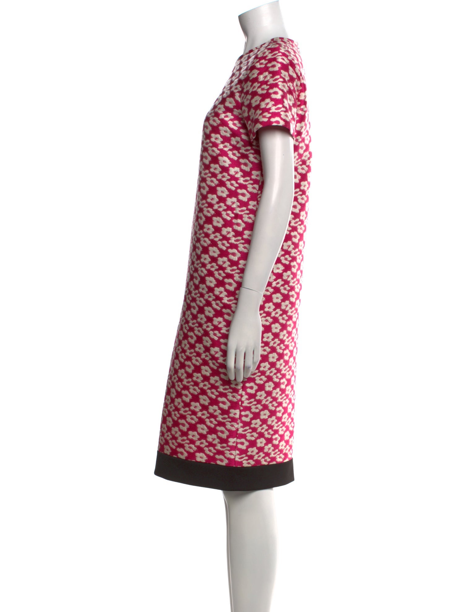 CH Carolina Herrera Printed Knee-Length Dress