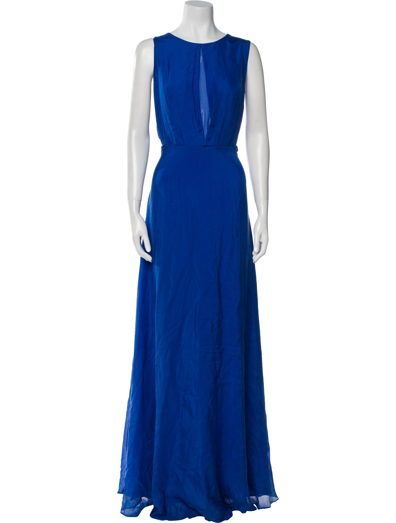 CH Carolina Herrera Silk Long Dress
