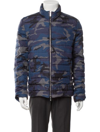 CH Carolina Herrera Printed Puffer Coat
