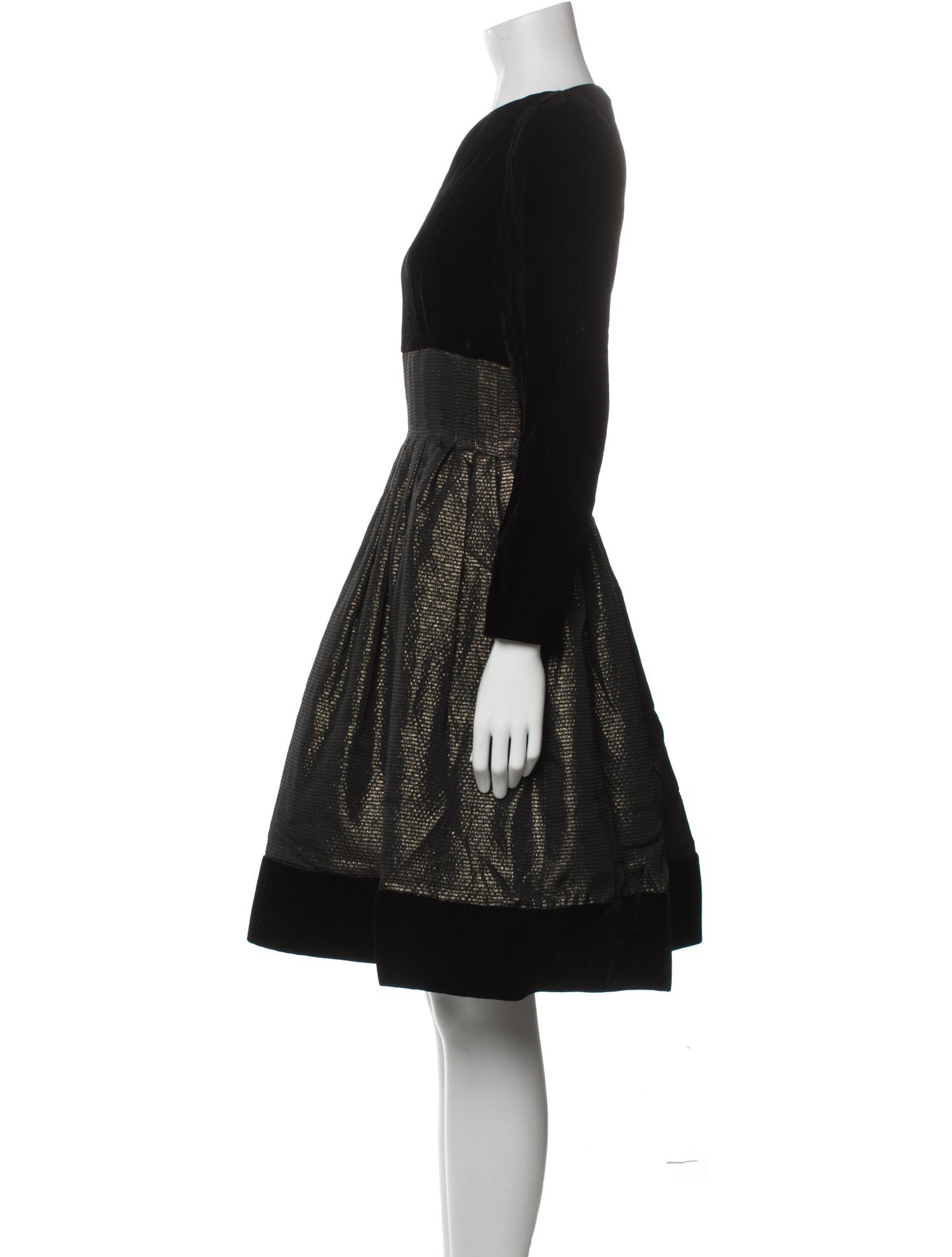 CH Carolina Herrera Wool Mini Dress