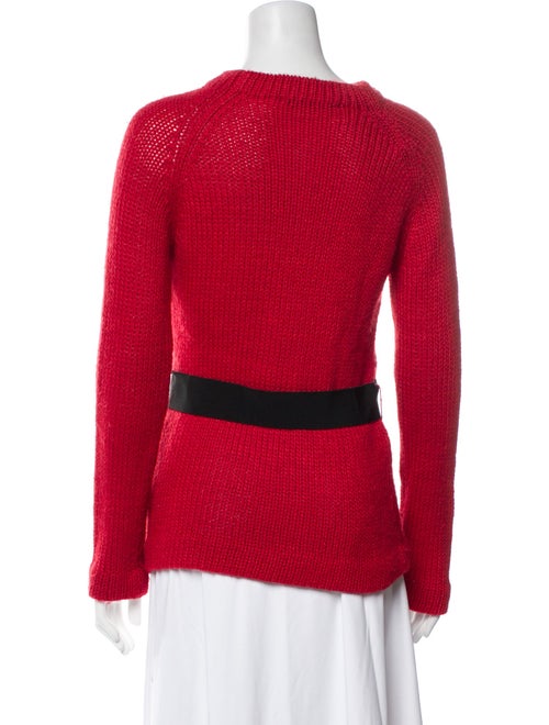 CH Carolina Herrera Striped Bateau Neckline Sweater