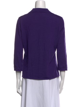 CH Carolina Herrera Silk V-Neck Sweater