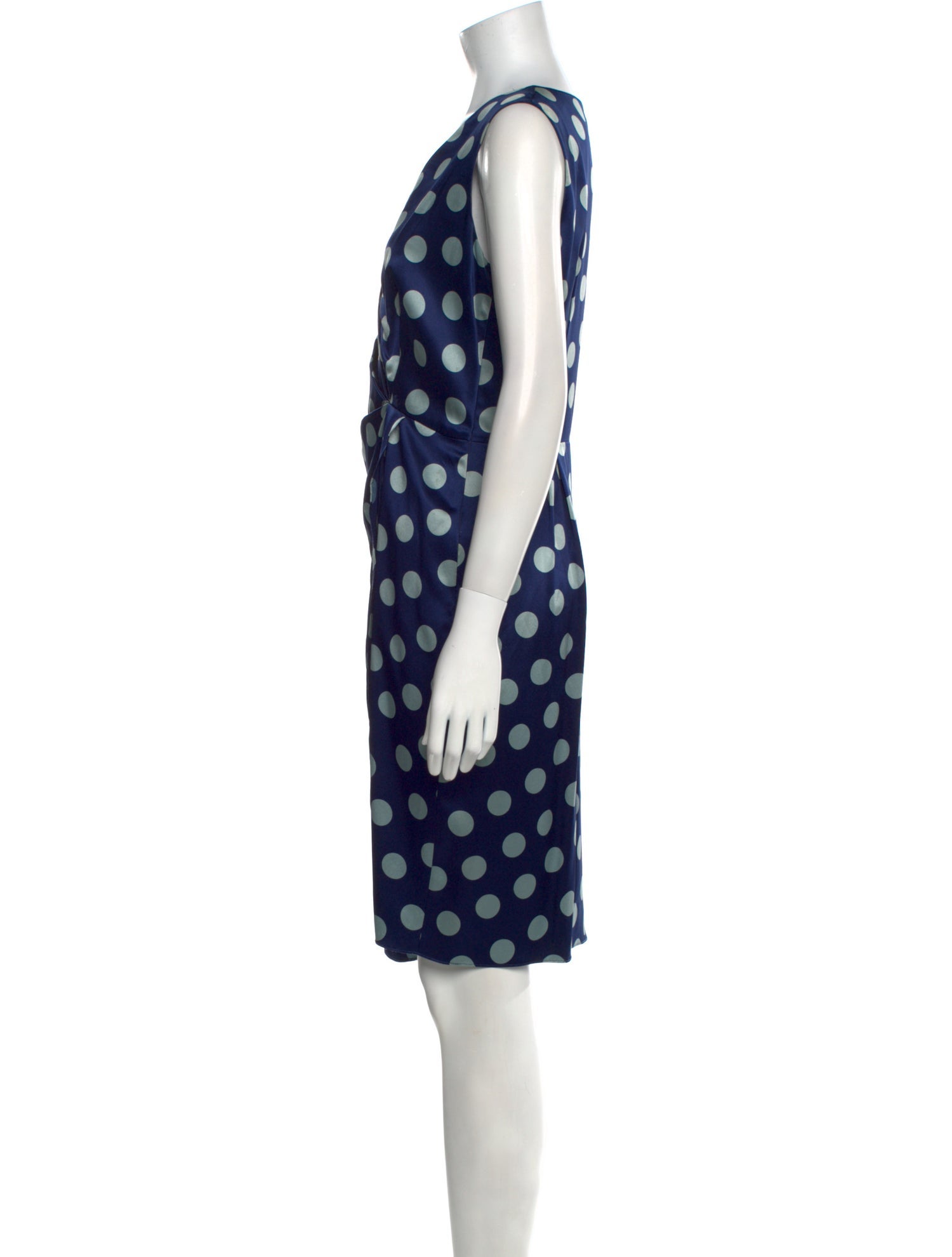 CH Carolina Herrera Silk Knee-Length Dress