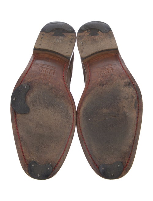 CH Carolina Herrera Suede Oxfords