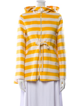 CH Carolina Herrera Wool Striped Jacket