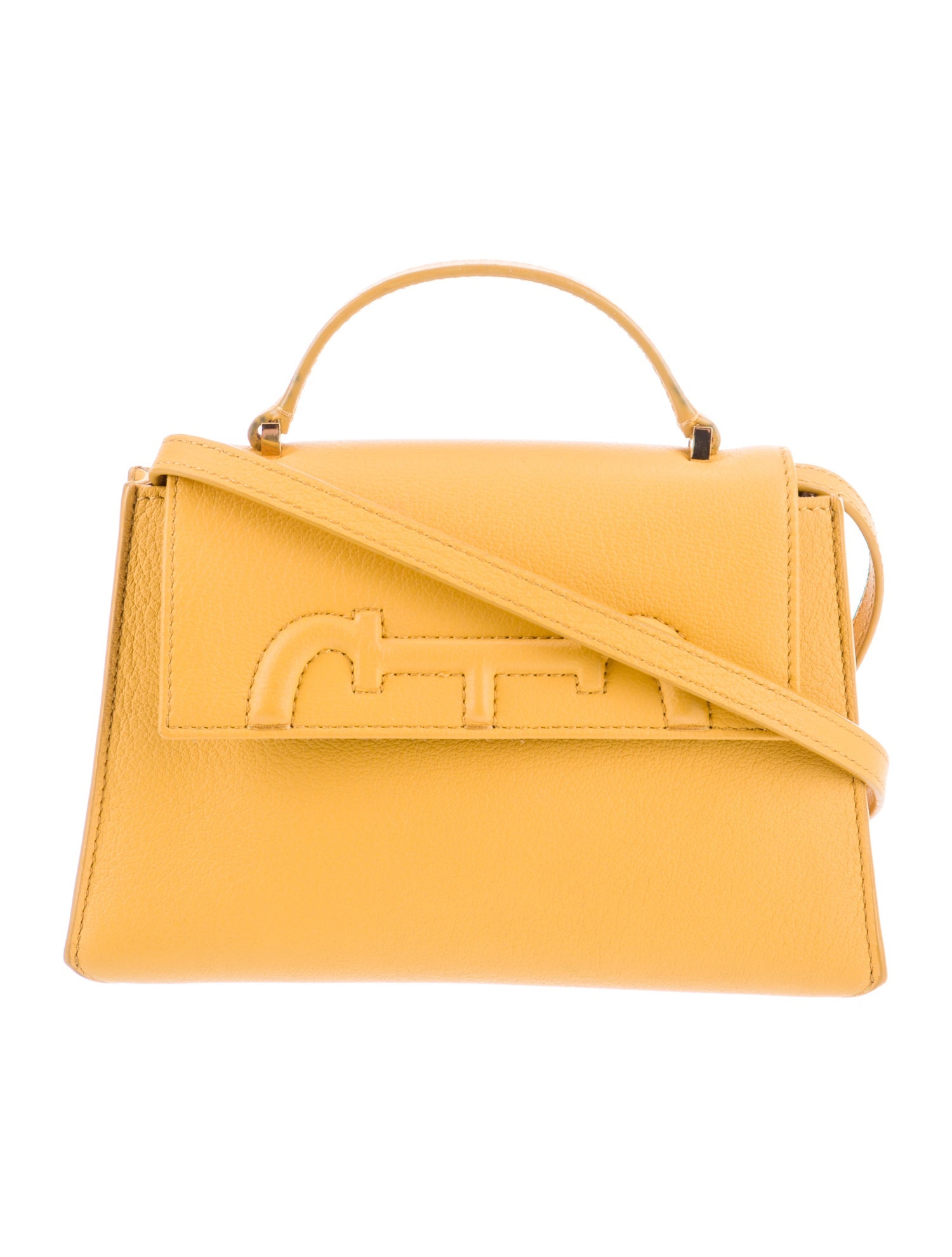CH Carolina Herrera Leather Shoulder Bag
