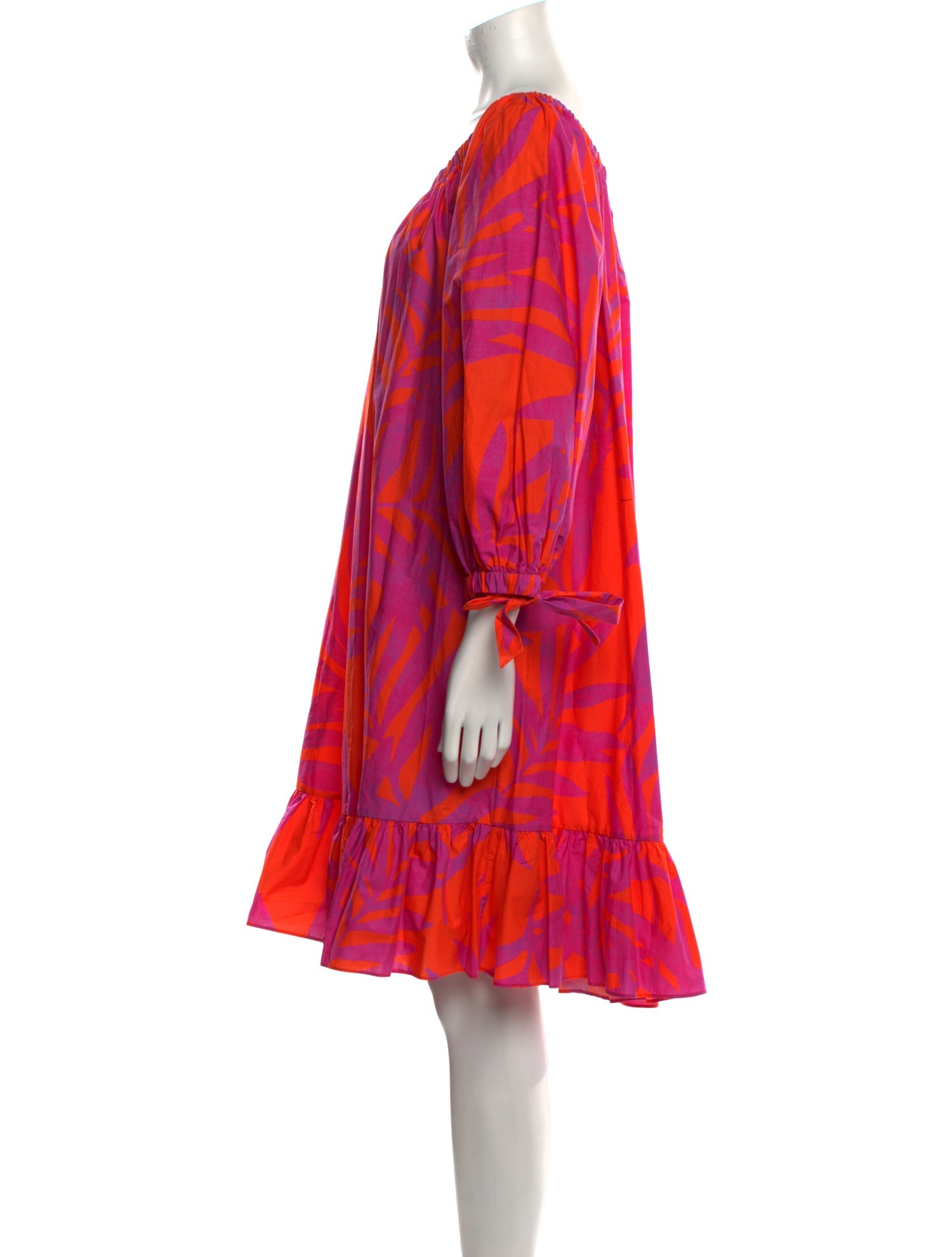 CH Carolina Herrera Printed Knee-Length Dress
