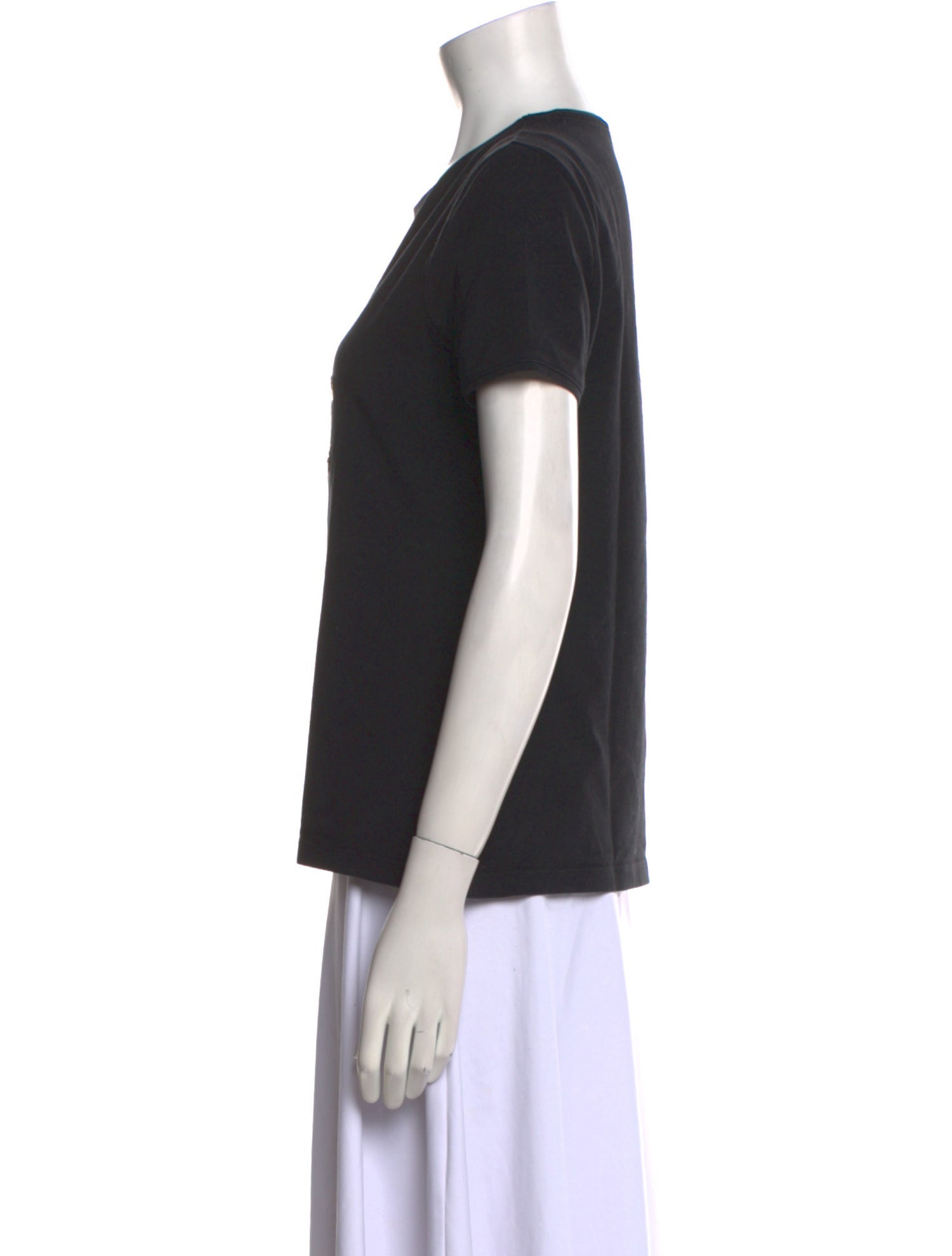 CH Carolina Herrera Graphic Print Crew Neck T-Shirt