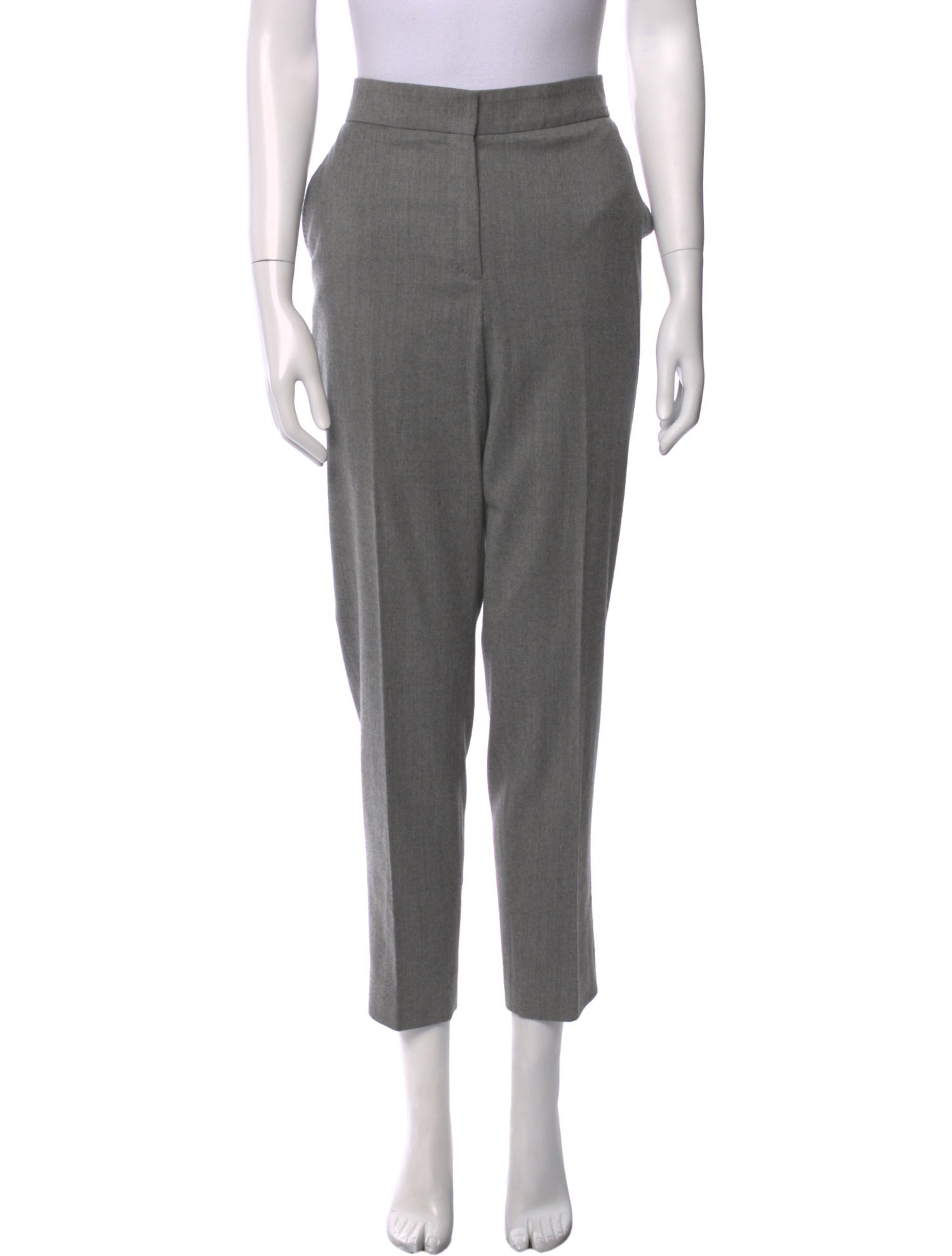 CH Carolina Herrera Wool Straight Leg Pants