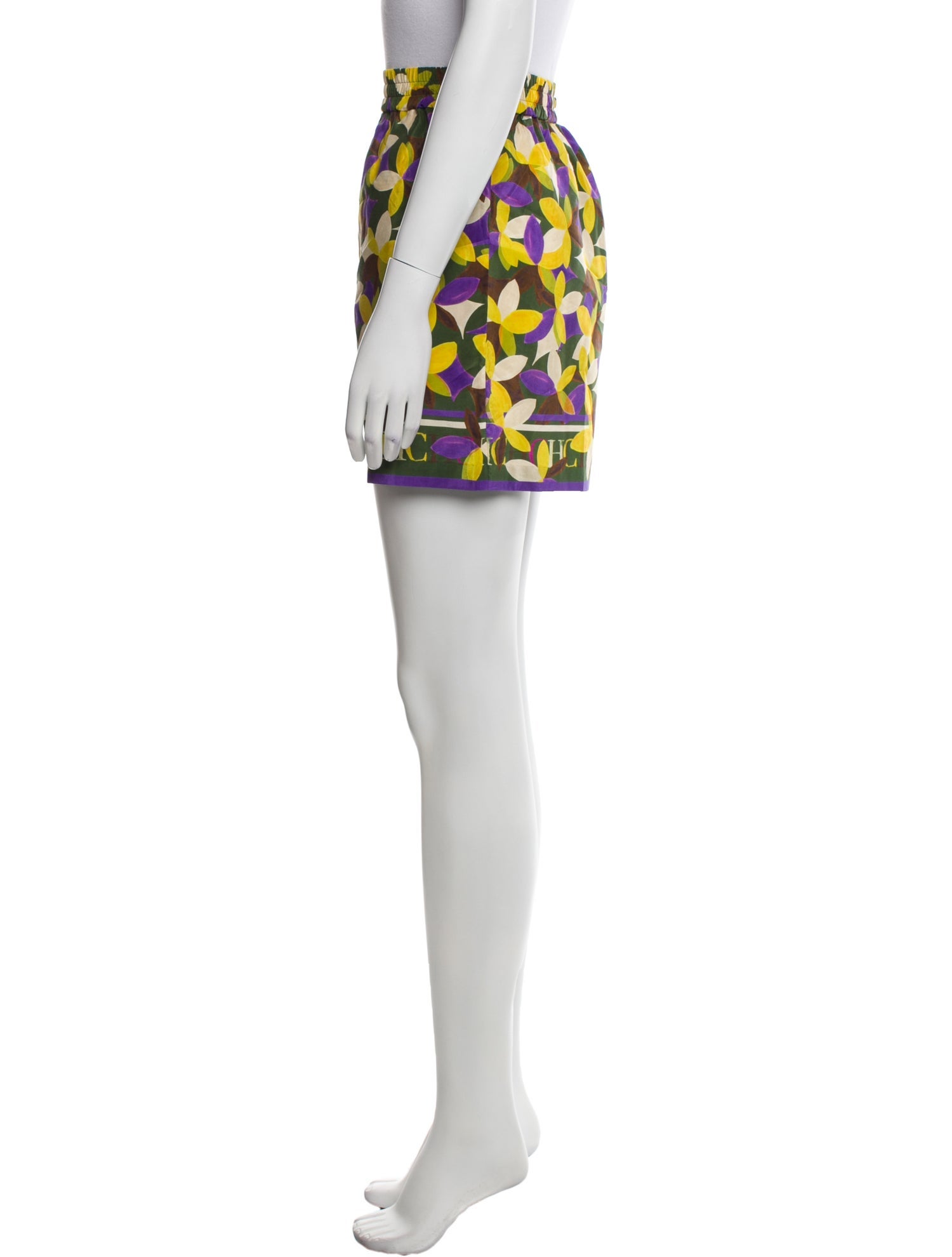 CH Carolina Herrera Wool Mini Shorts