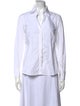 CH Carolina Herrera Long Sleeve Button-Up Top