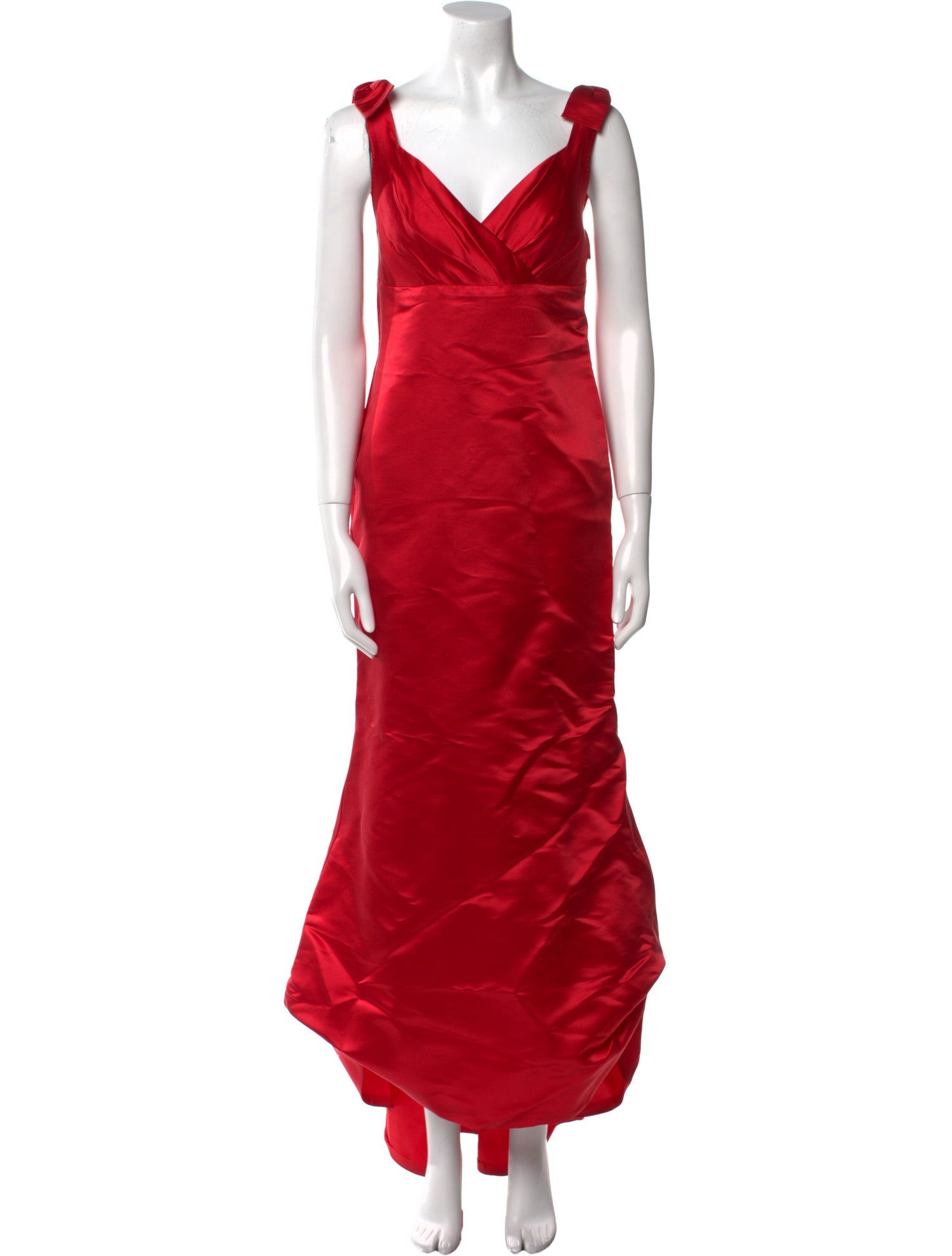 CH Carolina Herrera Silk Long Dress