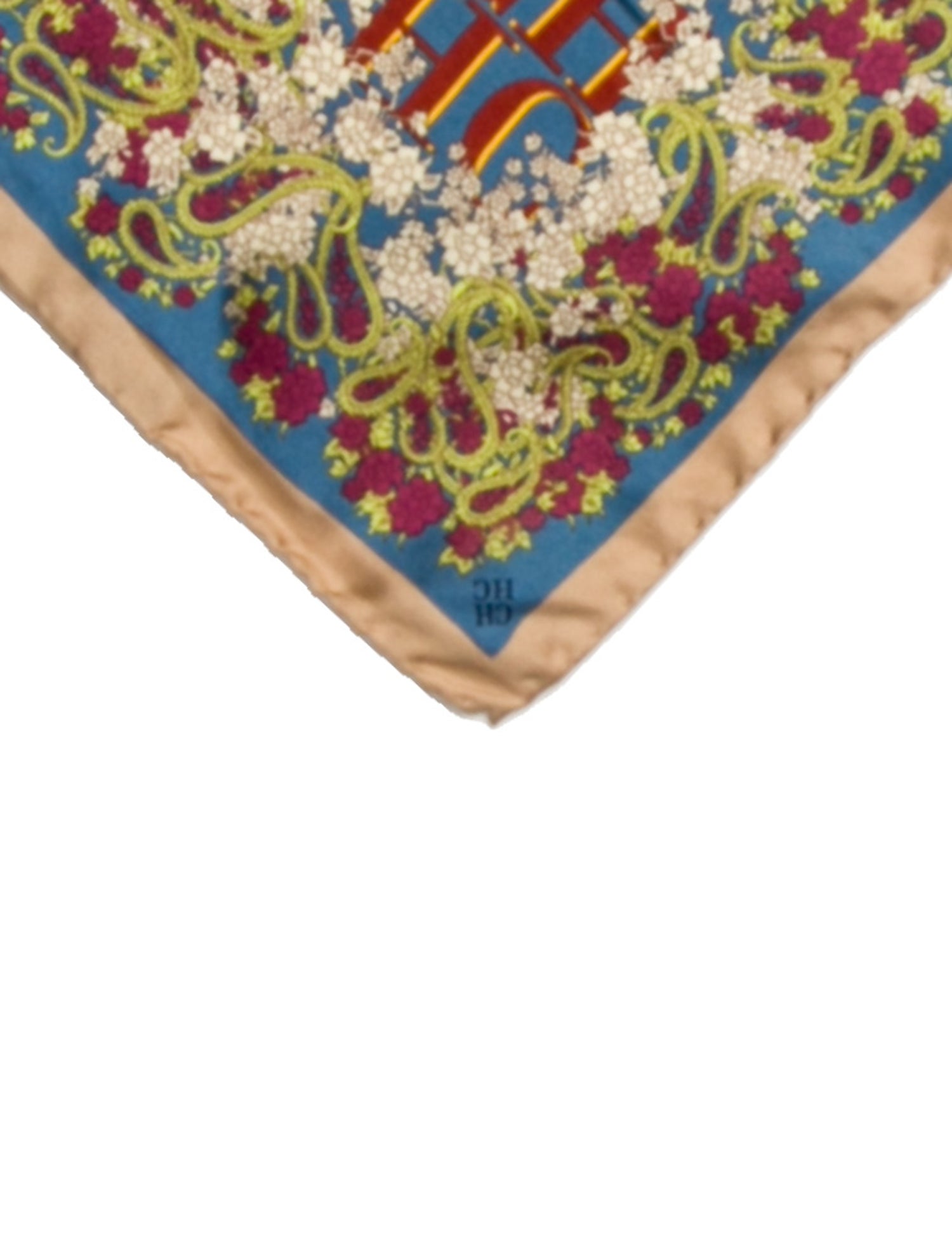 CH Carolina Herrera Silk Printed Scarf