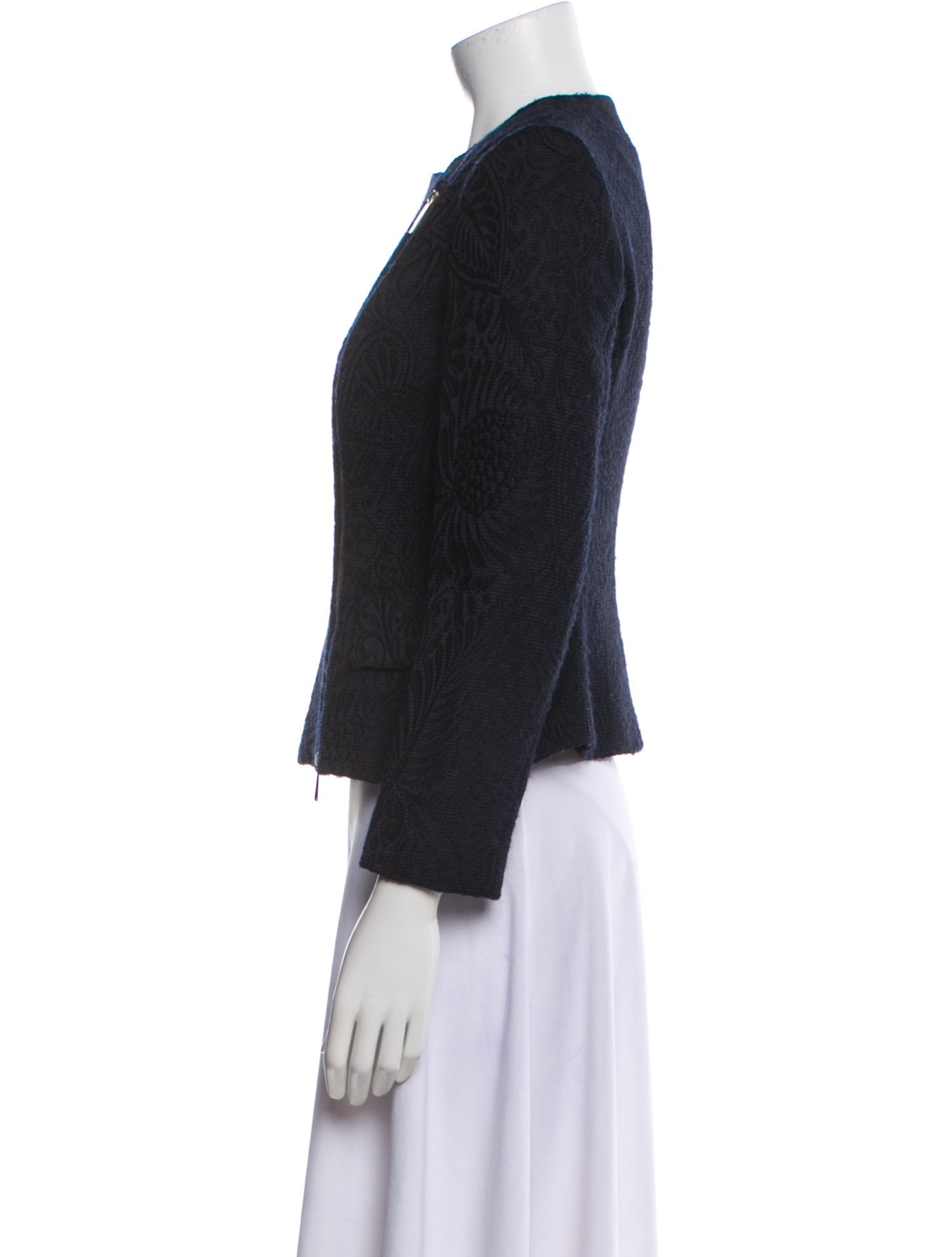 CH Carolina Herrera Wool Evening Jacket