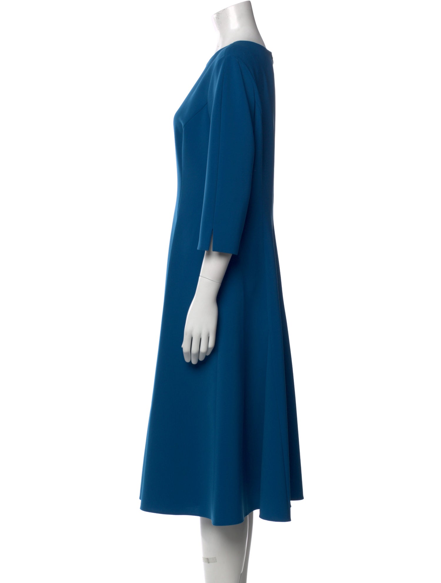 CH Carolina Herrera Crew Neck Long Dress