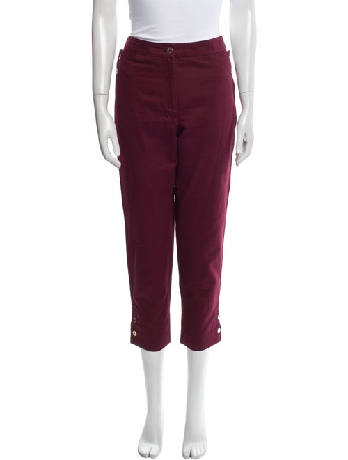 CH Carolina Herrera Mid-Rise Straight Leg Jeans