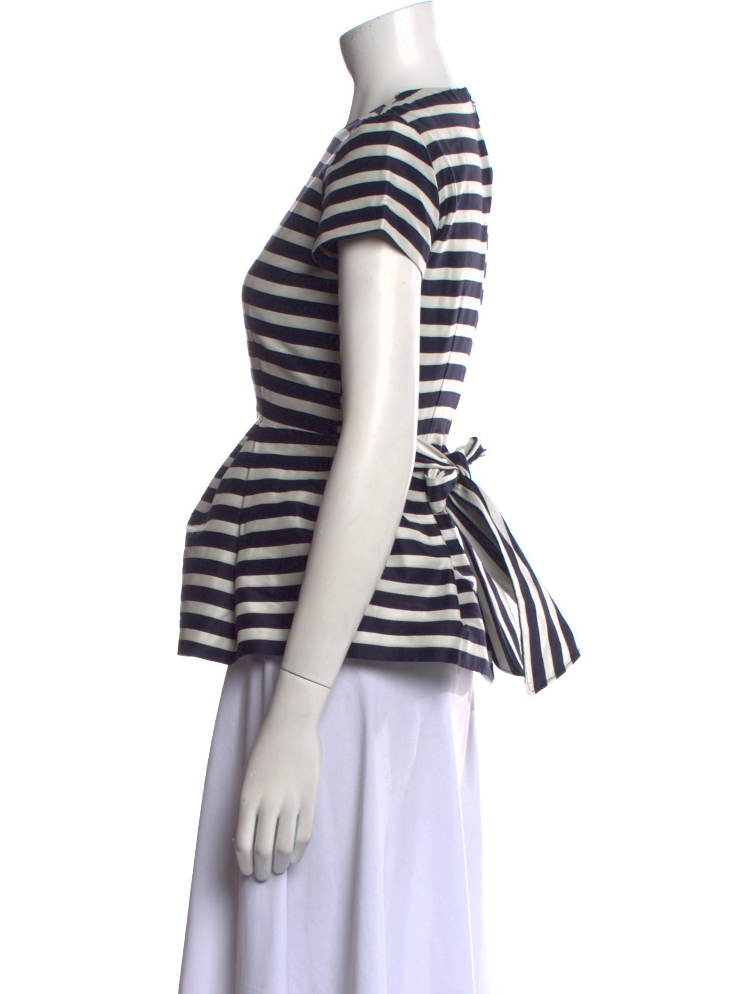 CH Carolina Herrera Striped Crew Neck T-Shirt