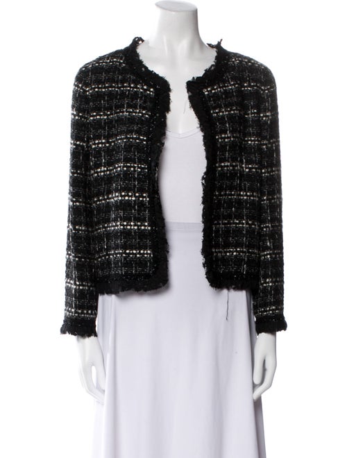 CH Carolina Herrera Tweed Pattern Evening Jacket