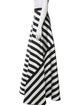 CH Carolina Herrera Striped Long Skirt