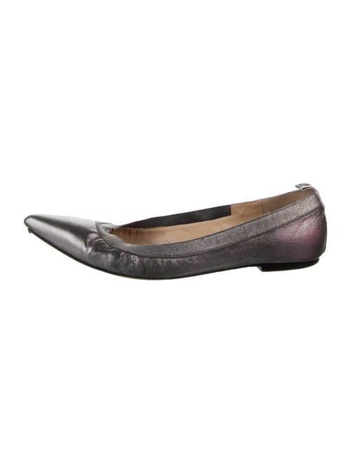 CH Carolina Herrera Leather Ballet Flats