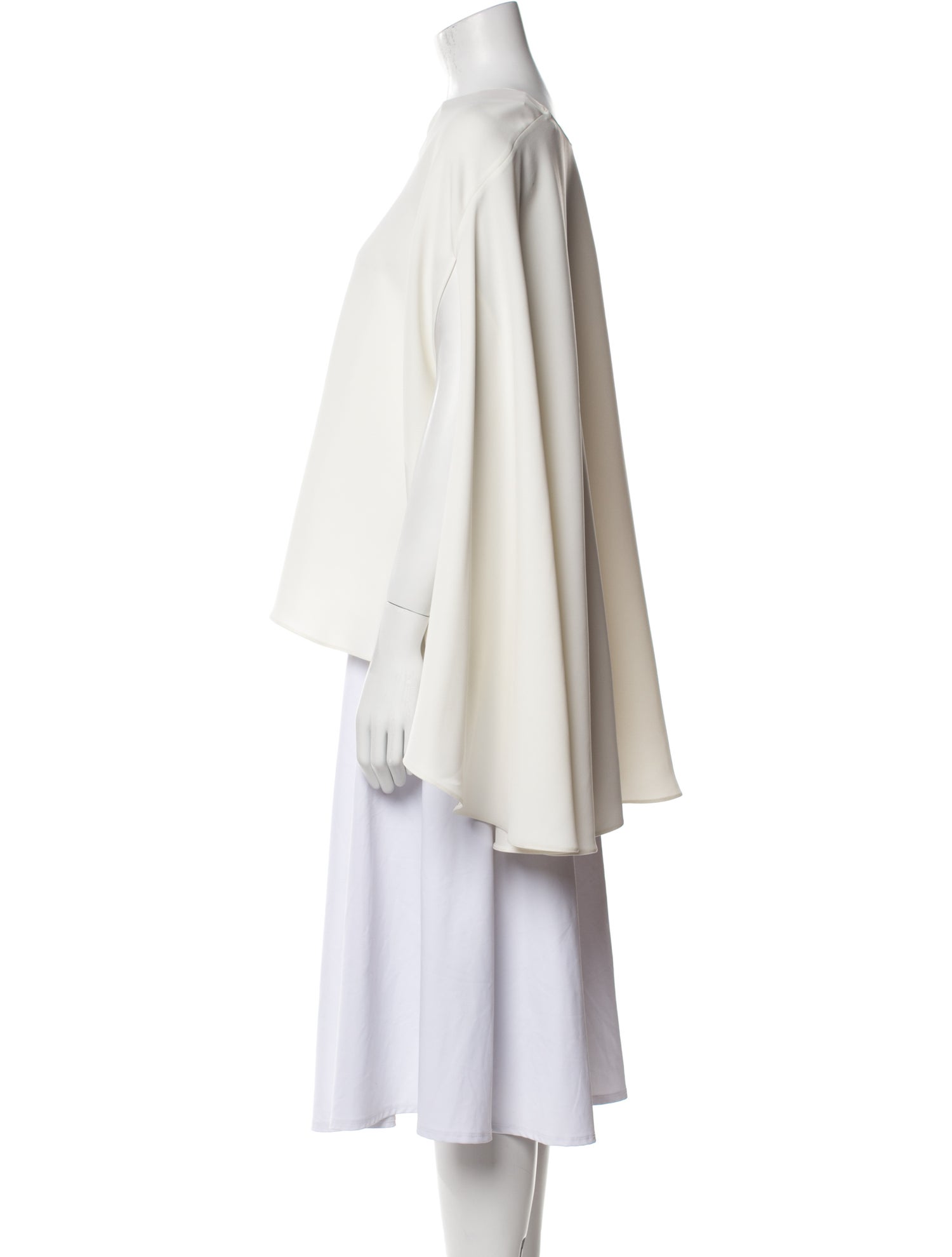 CH Carolina Herrera V-Neck Long Sleeve Tunic