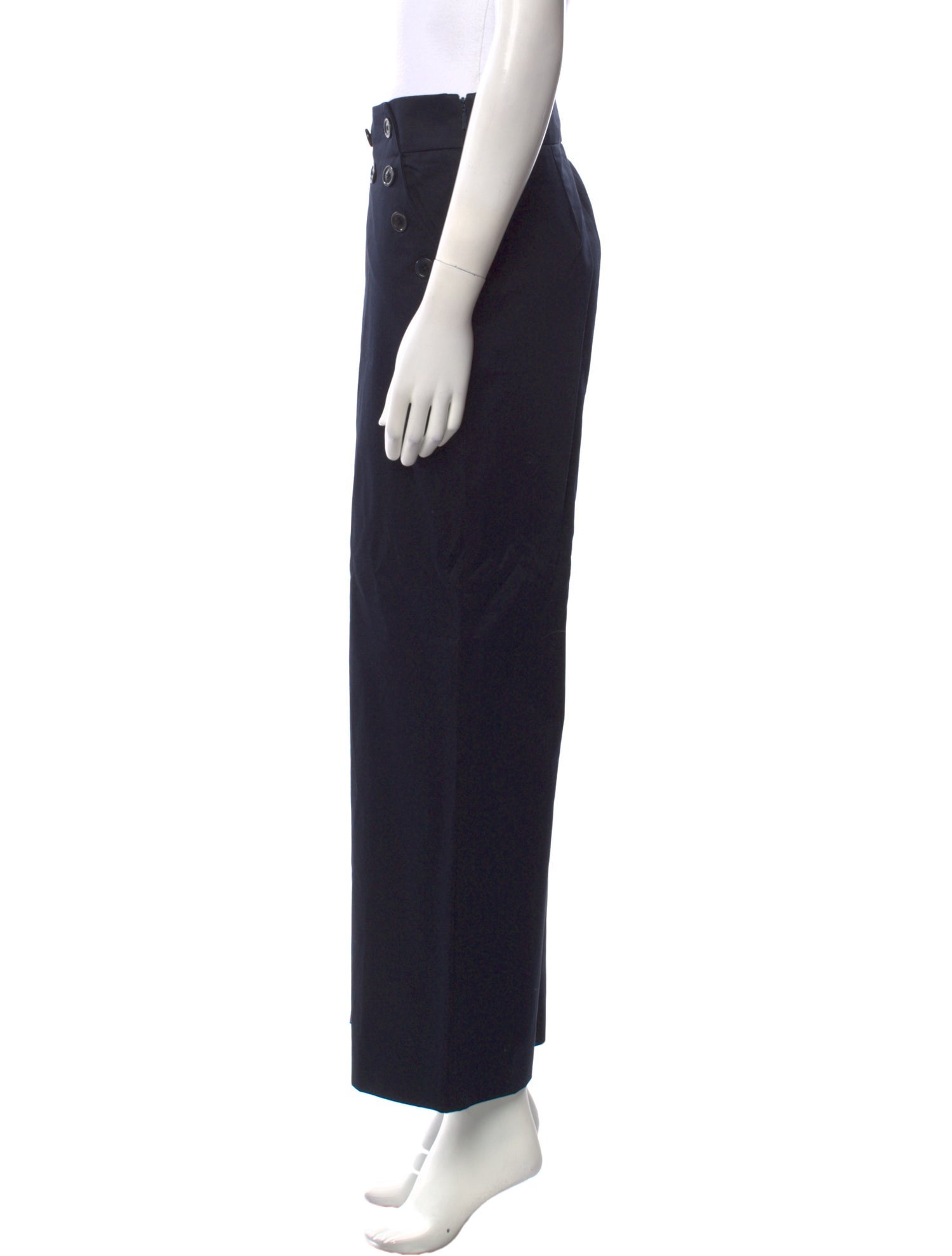 CH Carolina Herrera Silk Wide Leg Pants