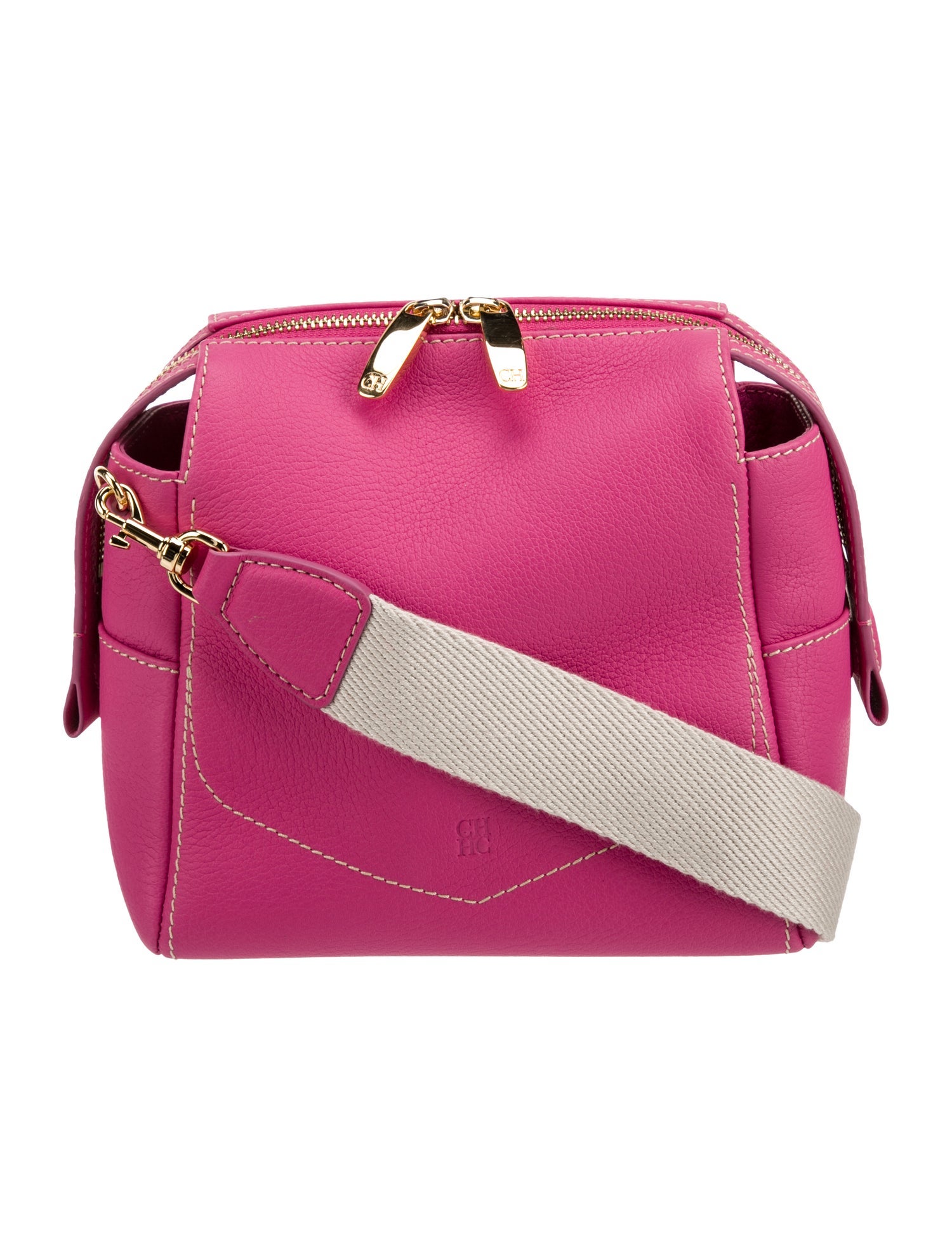 CH Carolina Herrera Leather Crossbody Bag