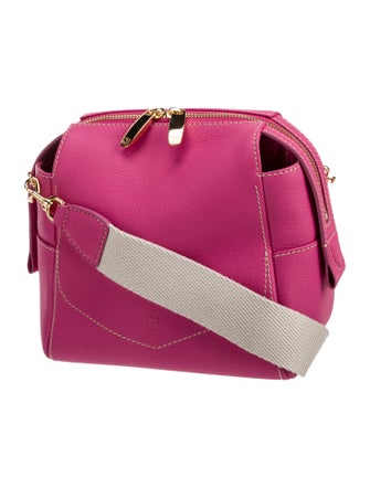 CH Carolina Herrera Leather Crossbody Bag