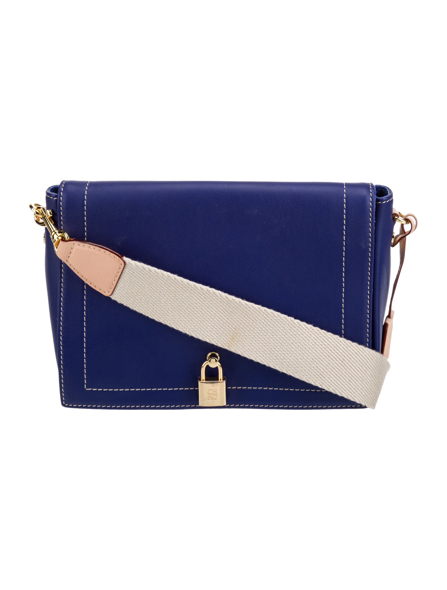 CH Carolina Herrera Leather Crossbody Bag