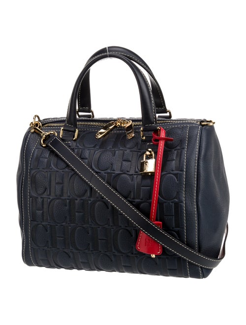 CH Carolina Herrera Leather Shoulder Bag