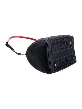 CH Carolina Herrera Leather Shoulder Bag