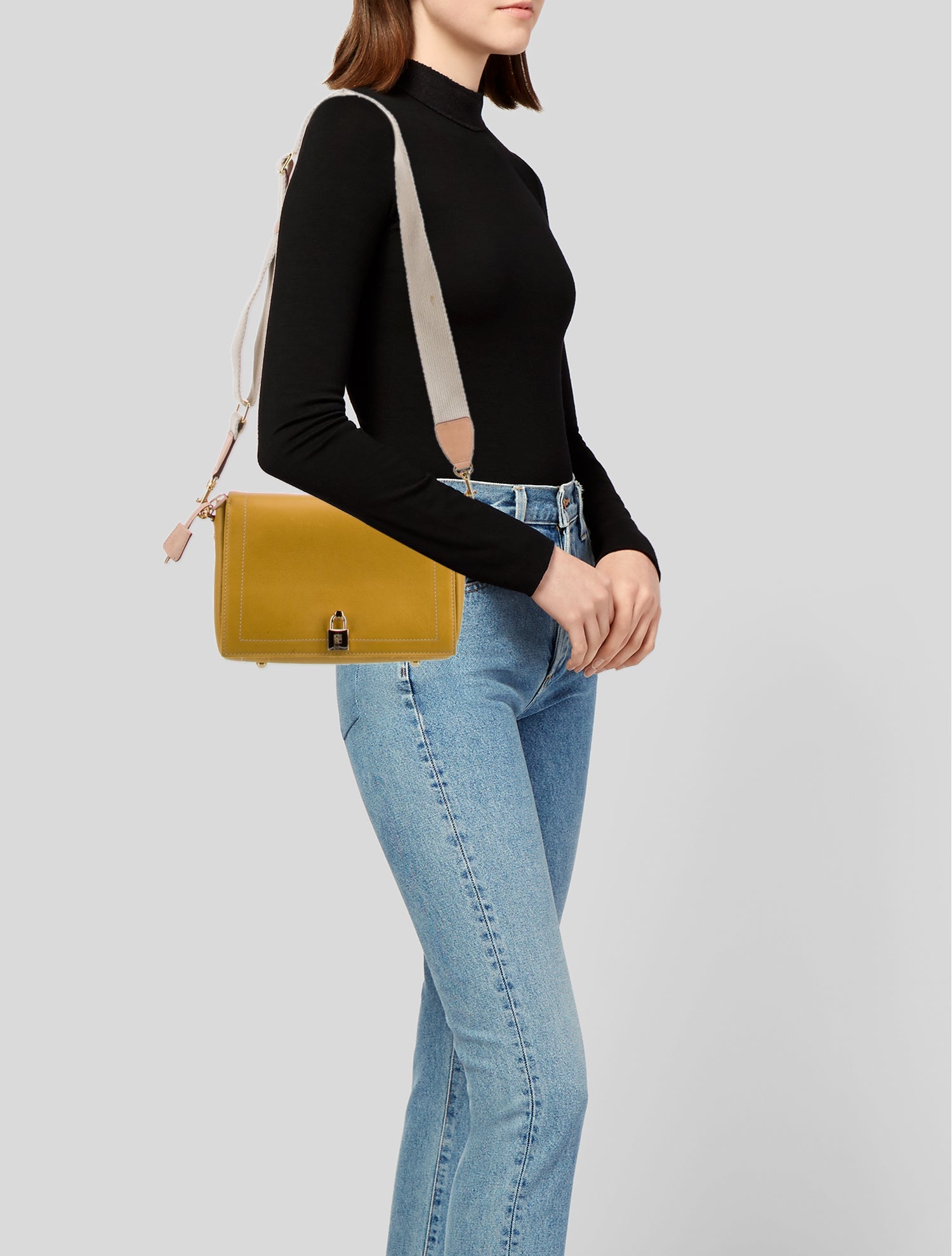 CH Carolina Herrera Leather Crossbody Bag