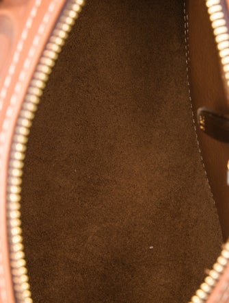 CH Carolina Herrera Leather Top Handle Bag