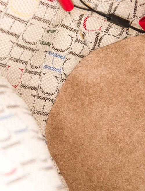 CH Carolina Herrera Raffia Tote