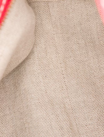 CH Carolina Herrera Leather Top Handle Bag