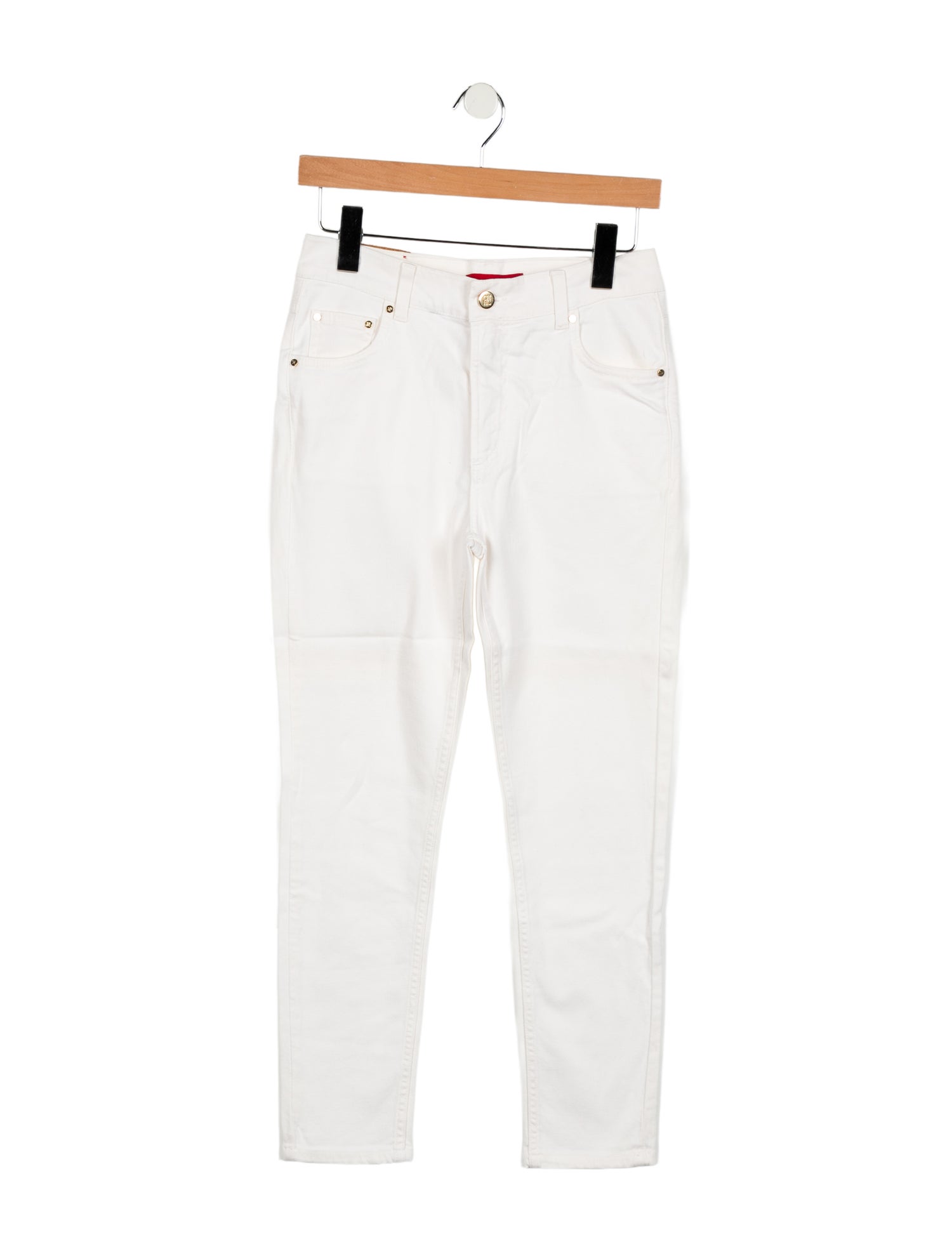 CH Carolina Herrera Mid-Rise Skinny Leg Jeans