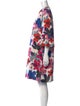 CH Carolina Herrera Silk Knee-Length Dress