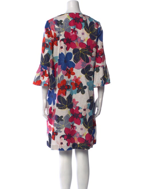 CH Carolina Herrera Silk Knee-Length Dress